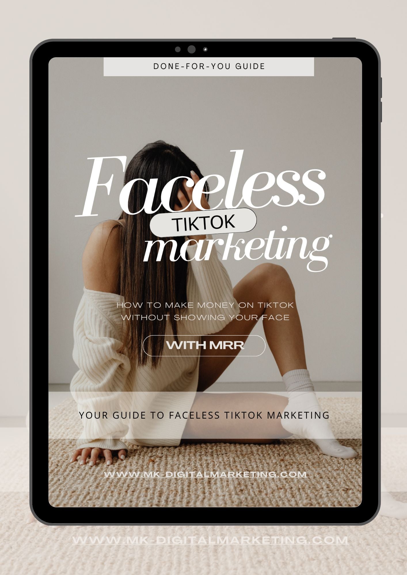 Faceless TikTok Marketing eBook (with Resell Rights)