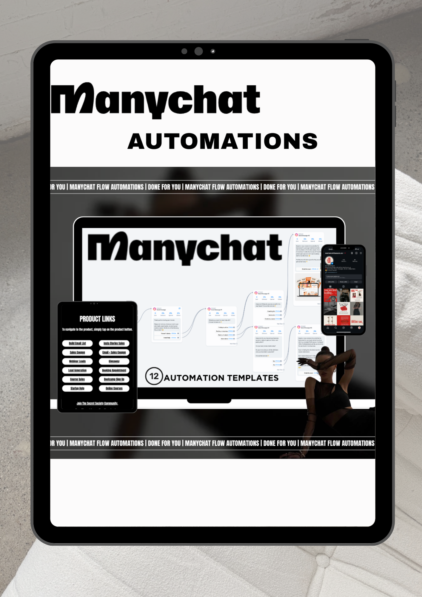 Ready-to-Use ManyChat Flow Bundle