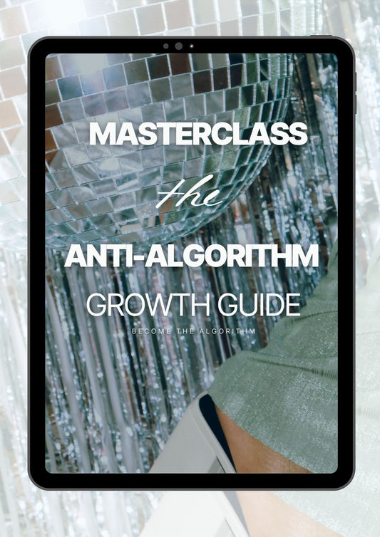 The Anti-Algorithm Growth Guide with MRR (with Resell Rights)